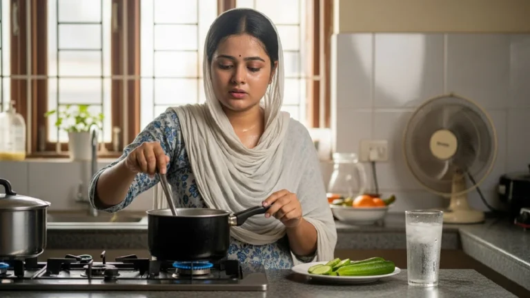 রান্নাঘরে শরীর ঠান্ডা রাখার উপায়