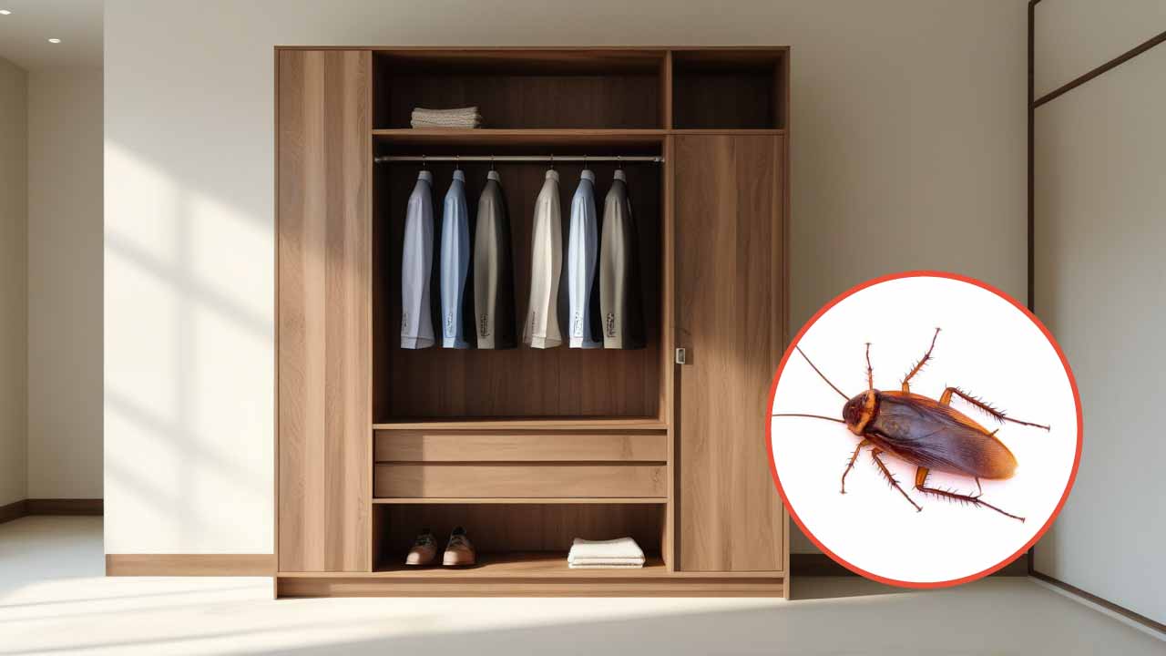 আলমারি থেকে তেলাপোকা দূর করার উপায়